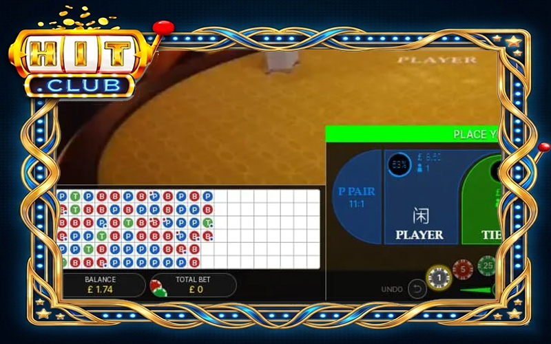 Bảng lịch sử Baccarat để đọc xu hướng