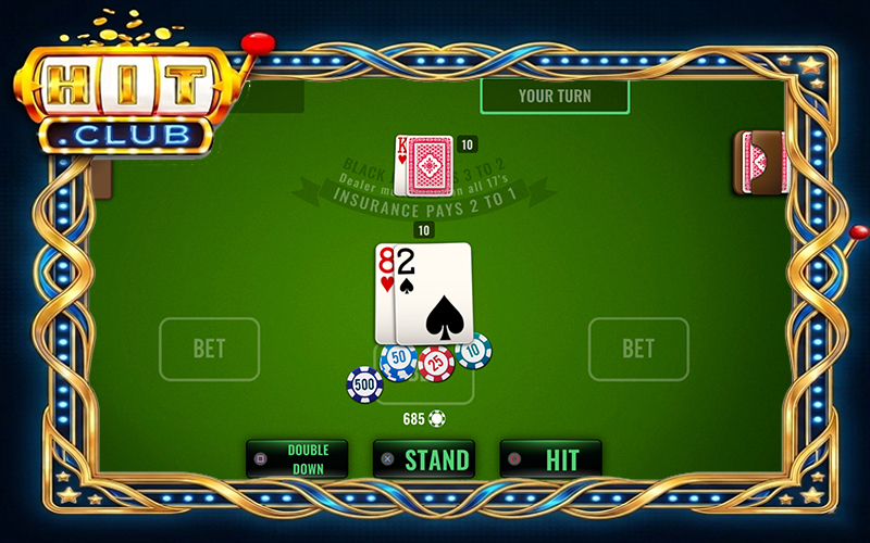 Các lệnh rút dừng tách bài trong hướng dẫn chơi Blackjack