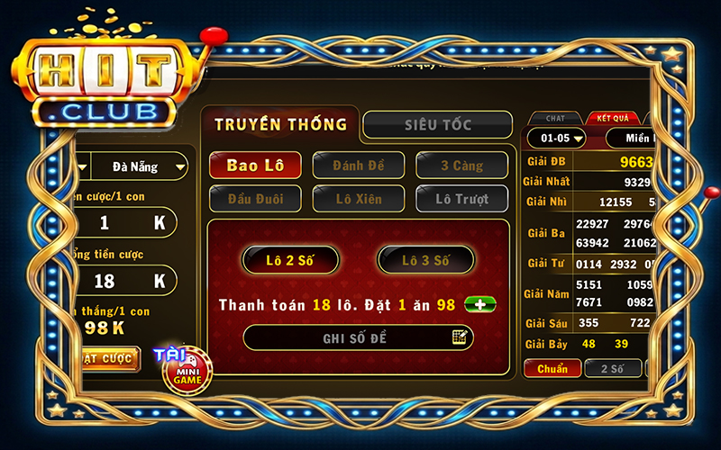 Tỷ lệ trả thưởng khi dùng giải mã giấc mơ tại Hitclub